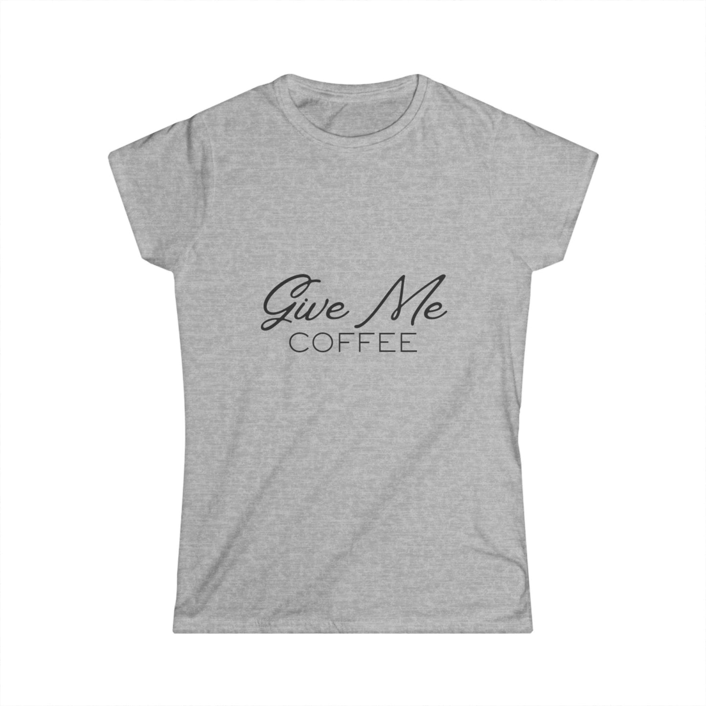 Women's Softstyle Tee – Perfect for Coffee Lovers