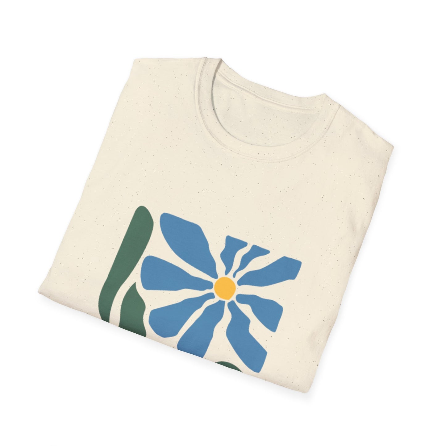 Be Kind Floral Unisex T-Shirt - Softstyle Tee for Everyday Comfort
