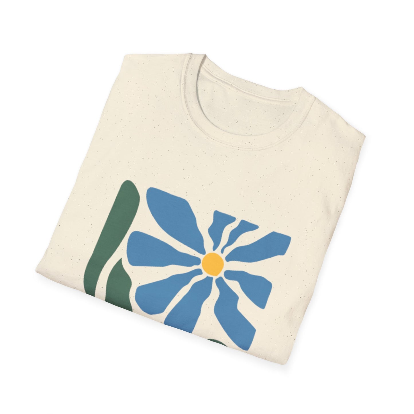 Be Kind Floral Unisex T-Shirt - Softstyle Tee for Everyday Comfort