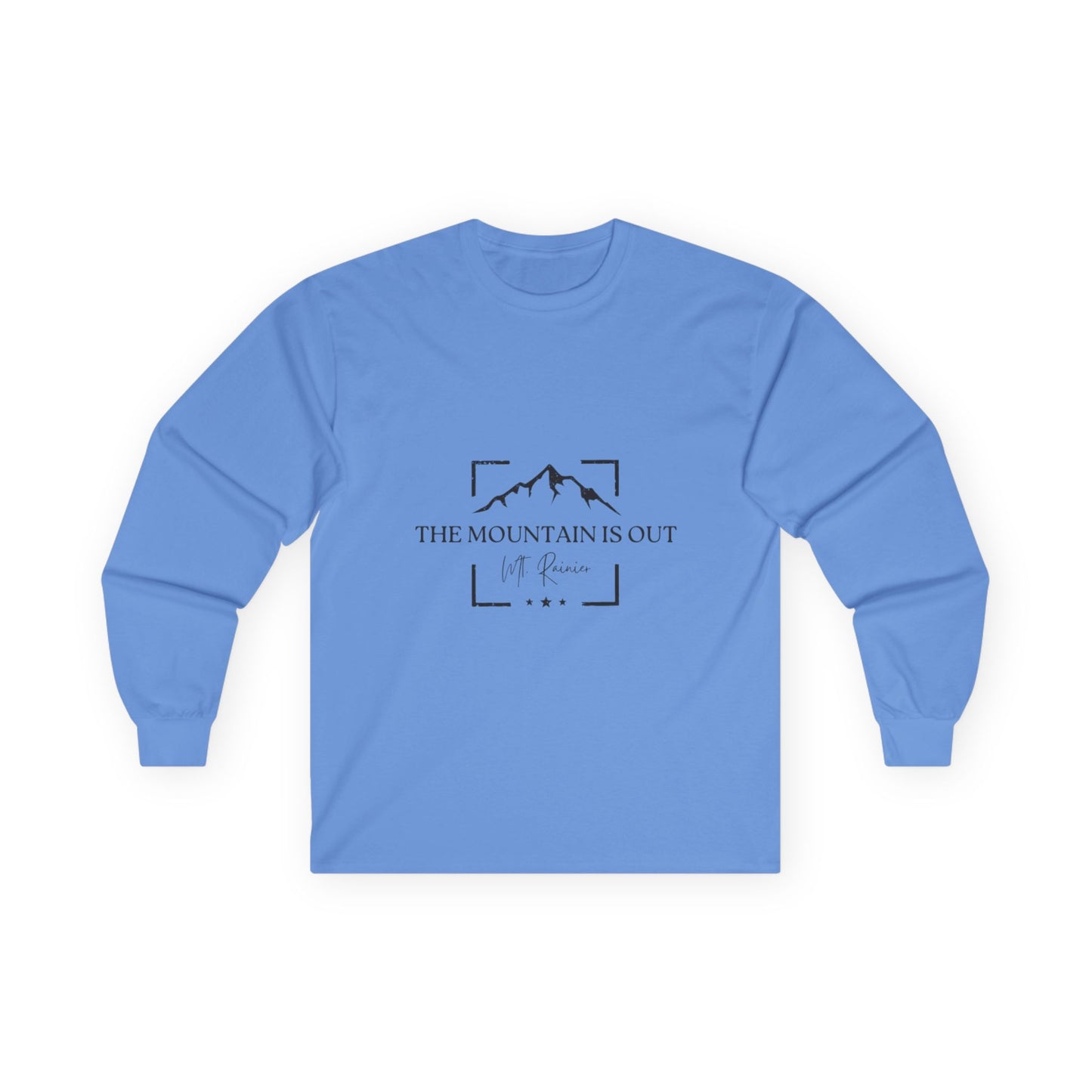 The Mountain is Out - Unisex Cotton Shirt
