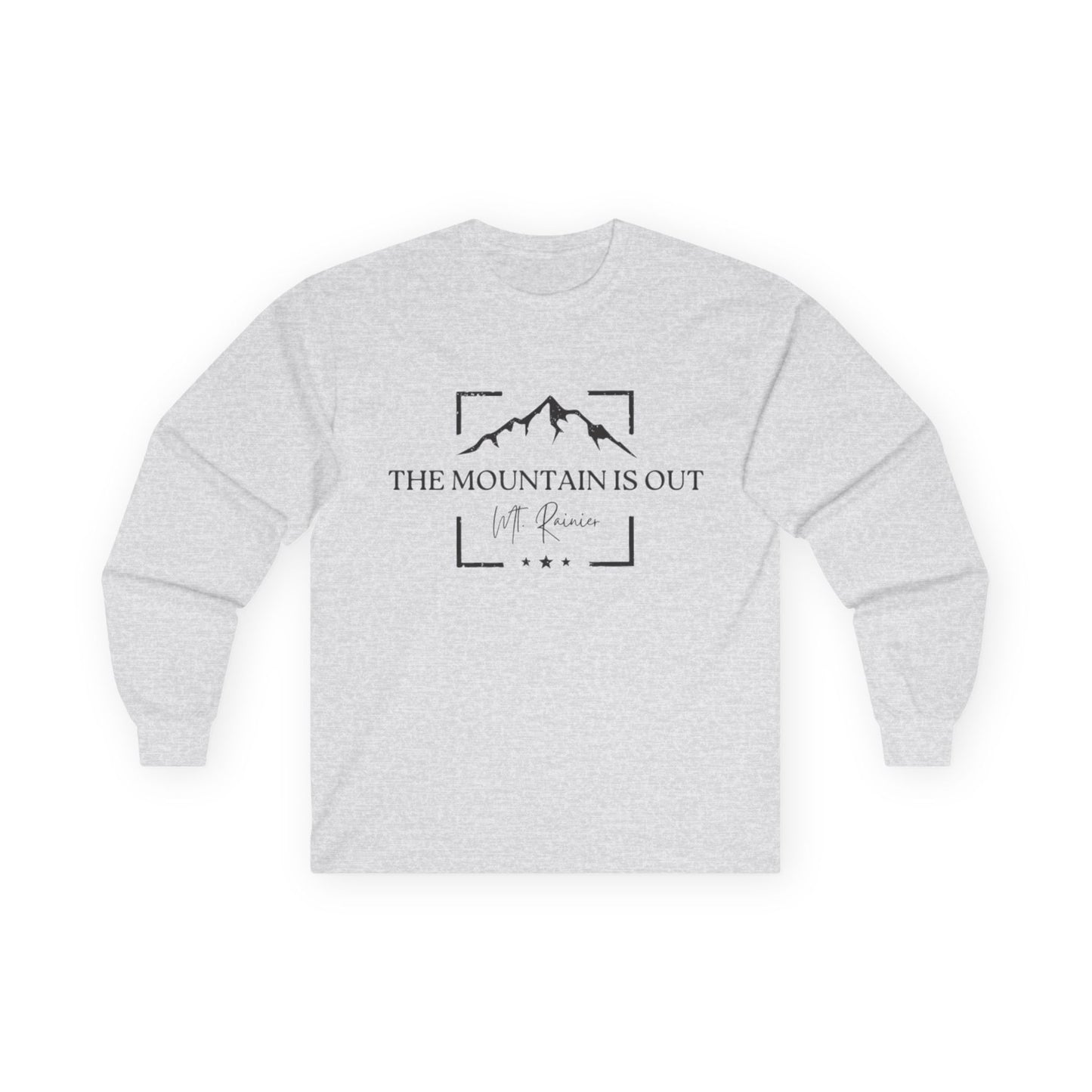 The Mountain is Out - Unisex Cotton Shirt