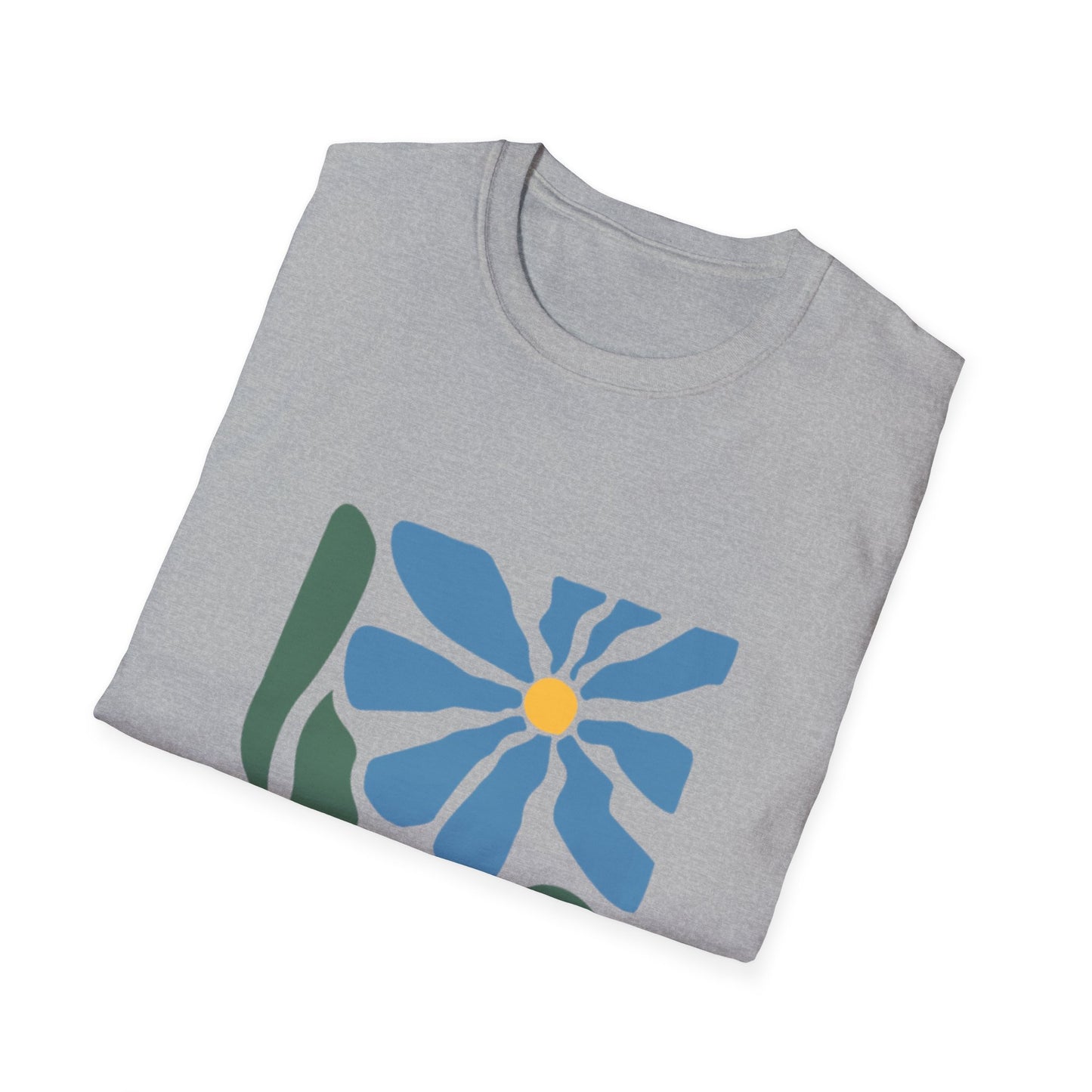Be Kind Floral Unisex T-Shirt - Softstyle Tee for Everyday Comfort