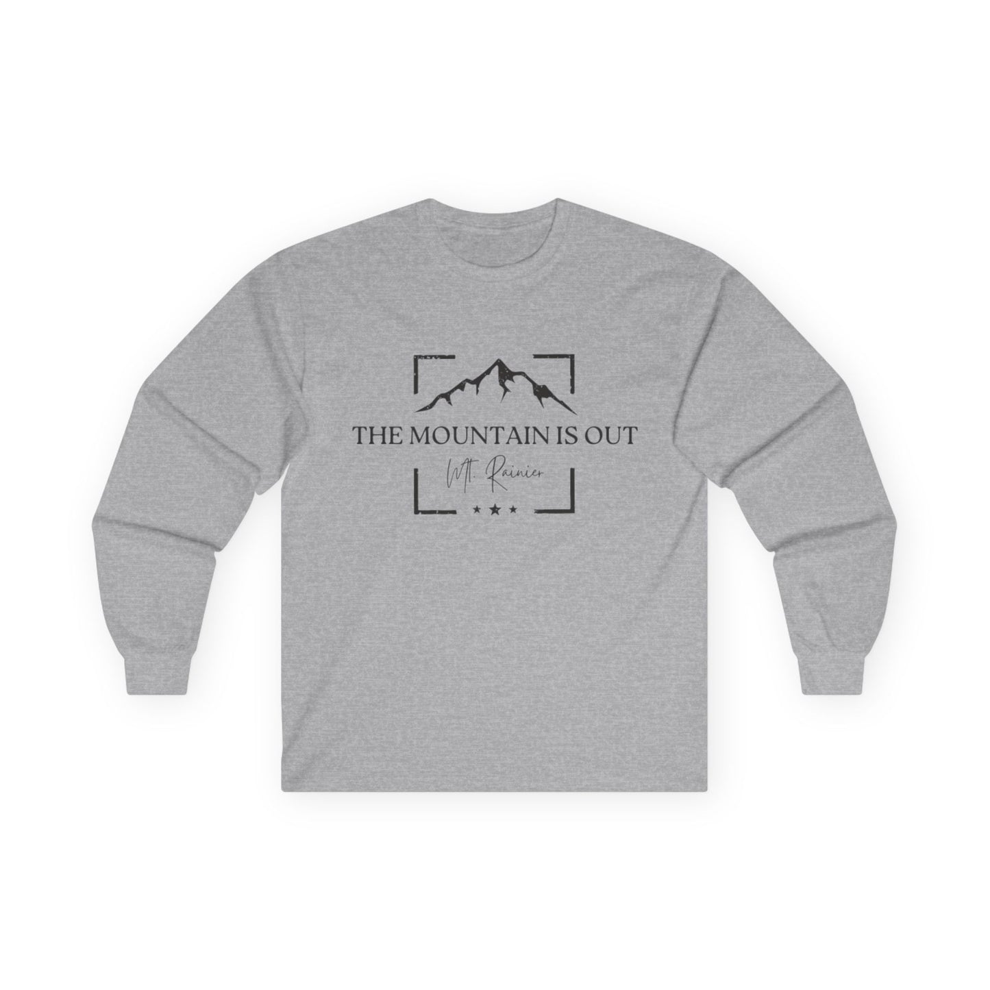 The Mountain is Out - Unisex Cotton Shirt