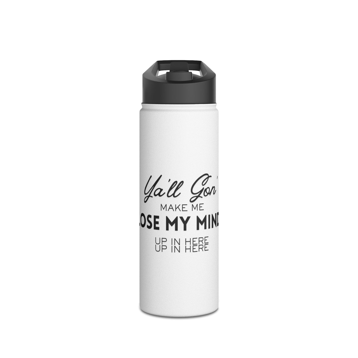 Stainless-steel Water Bottle - Funny Quote