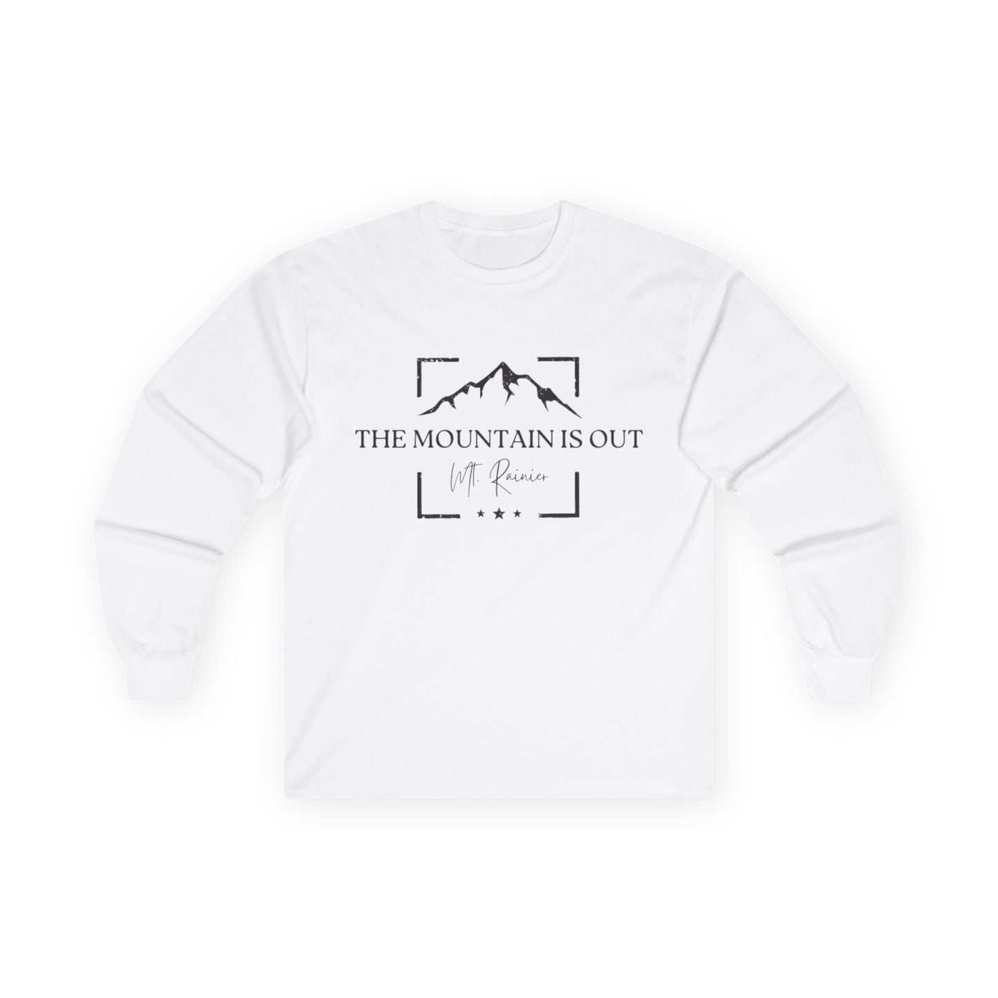 The Mountain is Out - Unisex Cotton Shirt