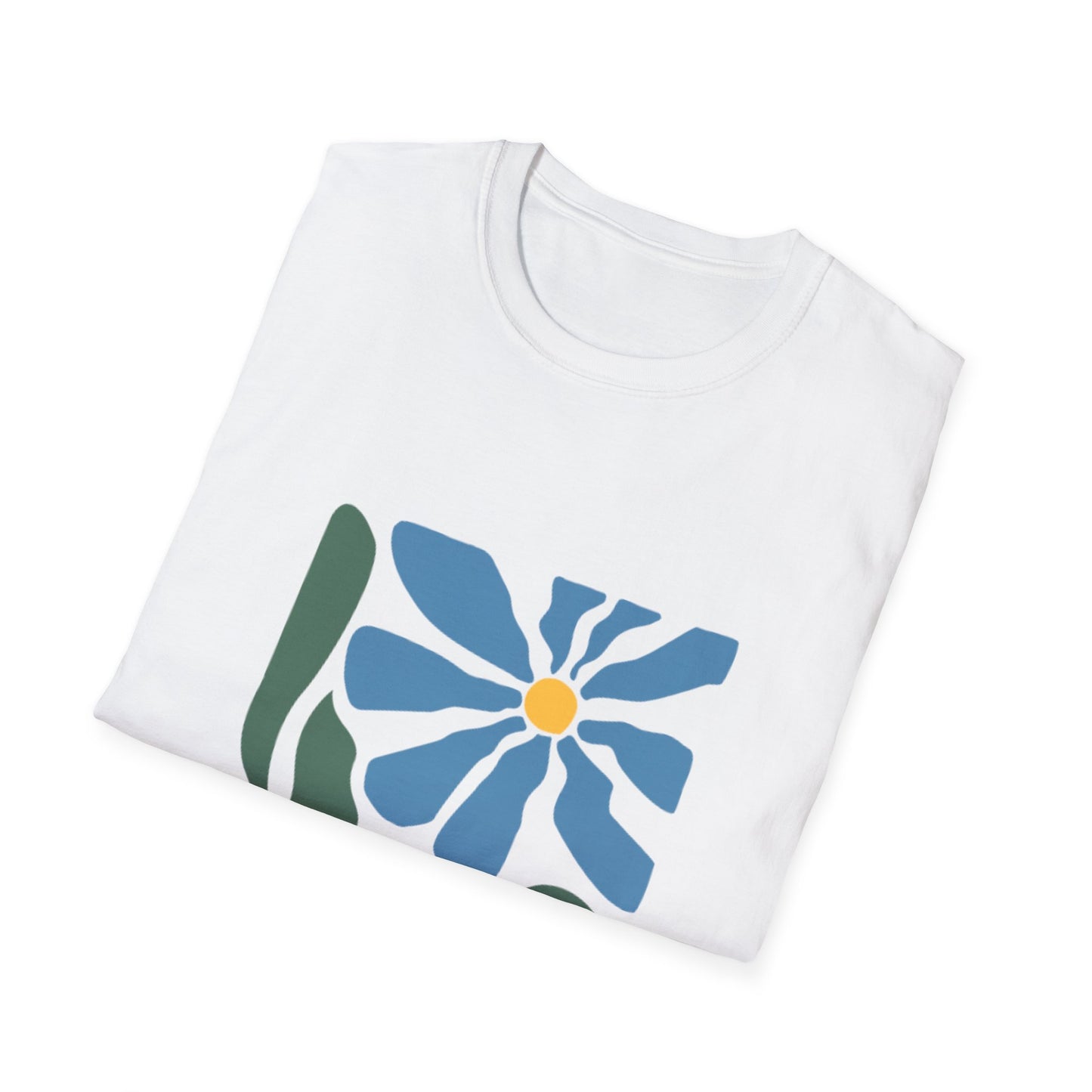 Be Kind Floral Unisex T-Shirt - Softstyle Tee for Everyday Comfort