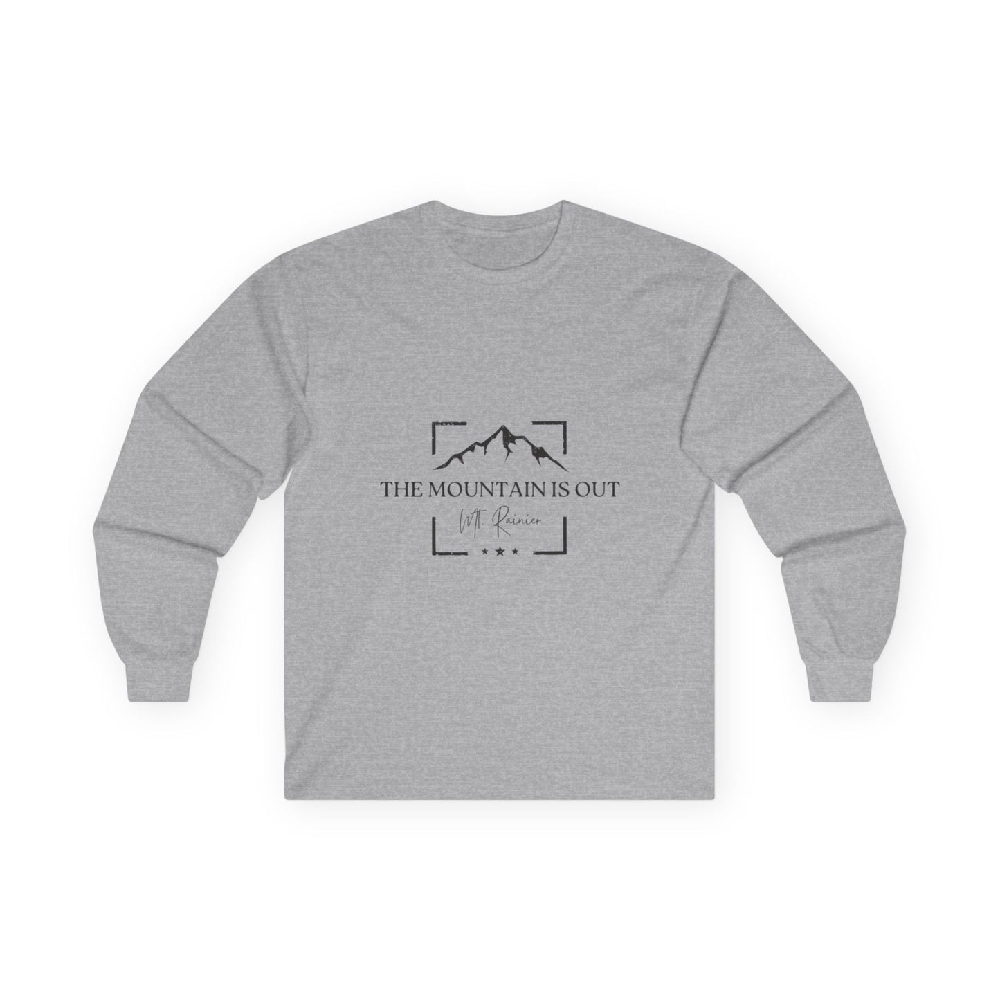 The Mountain is Out - Unisex Cotton Shirt