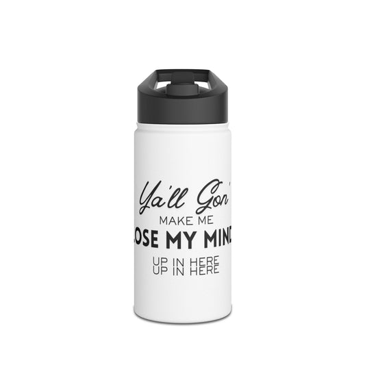 Stainless-steel Water Bottle - Funny Quote