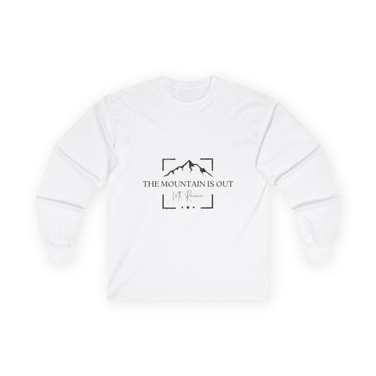 The Mountain is Out - Unisex Cotton Shirt
