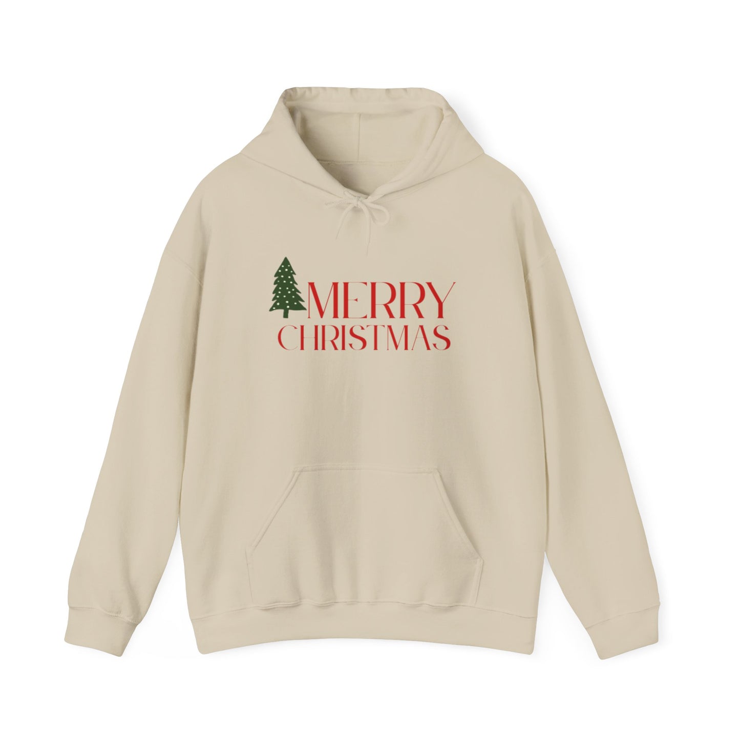 Merry Christmas Hooded Sweatshirt