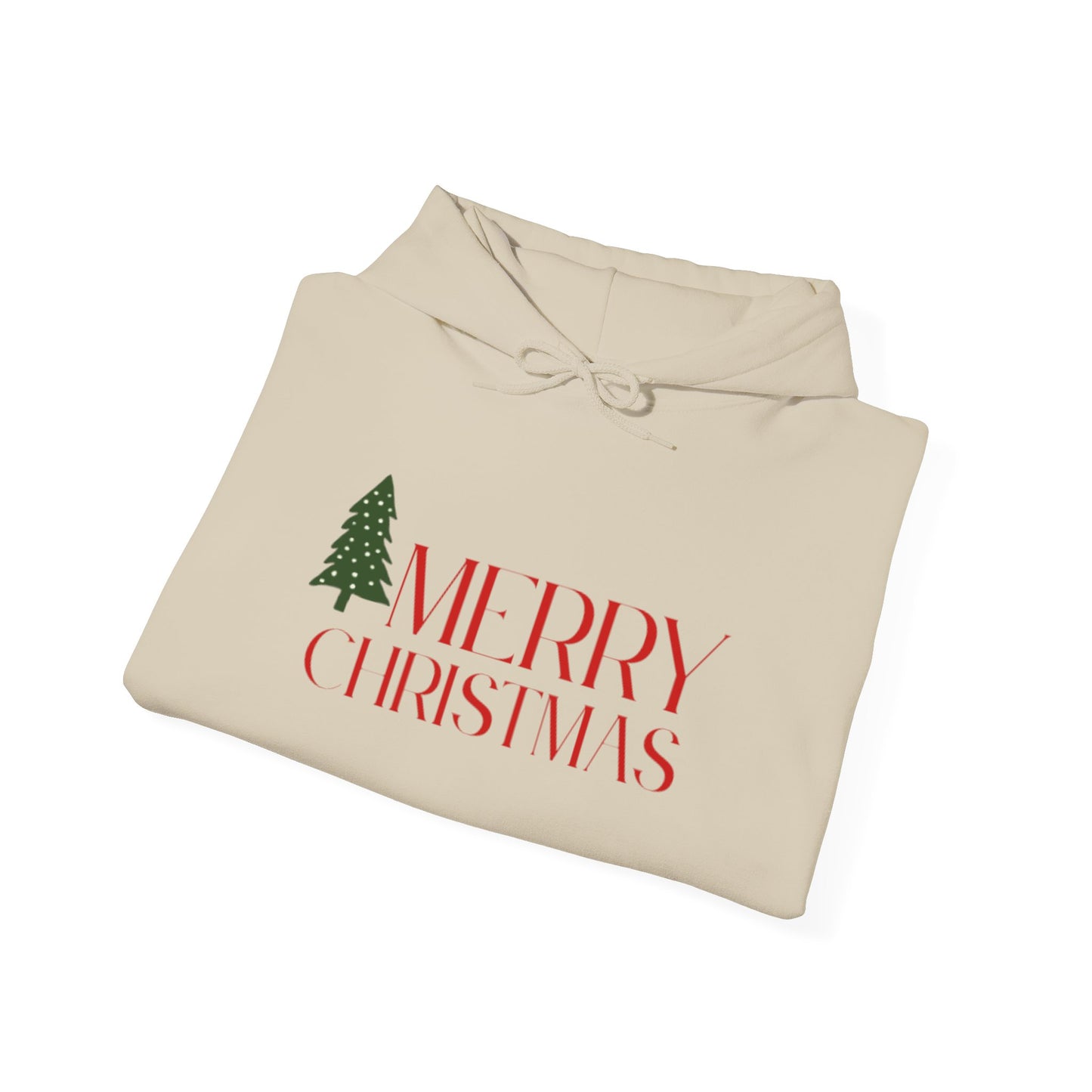 Merry Christmas Hooded Sweatshirt