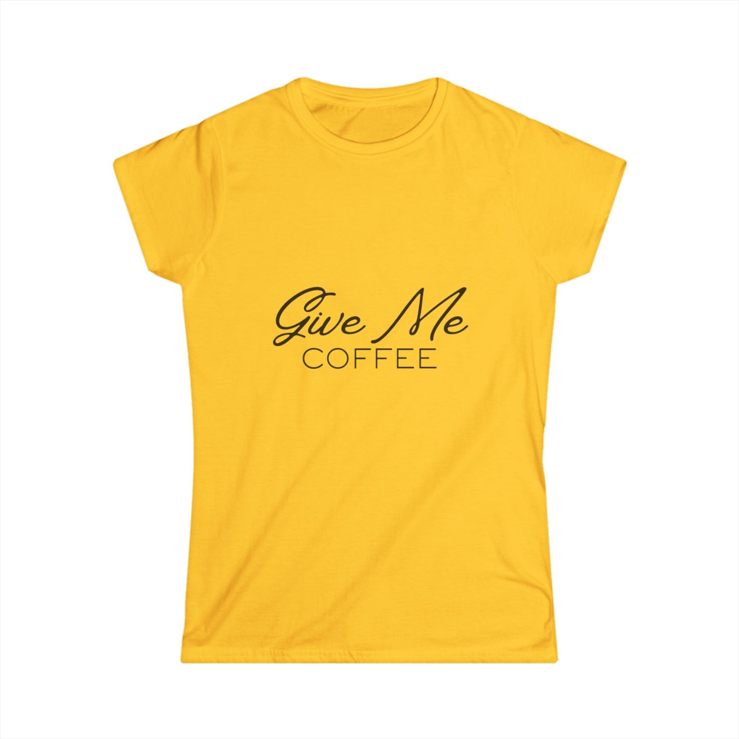 Women's Softstyle Tee – Perfect for Coffee Lovers