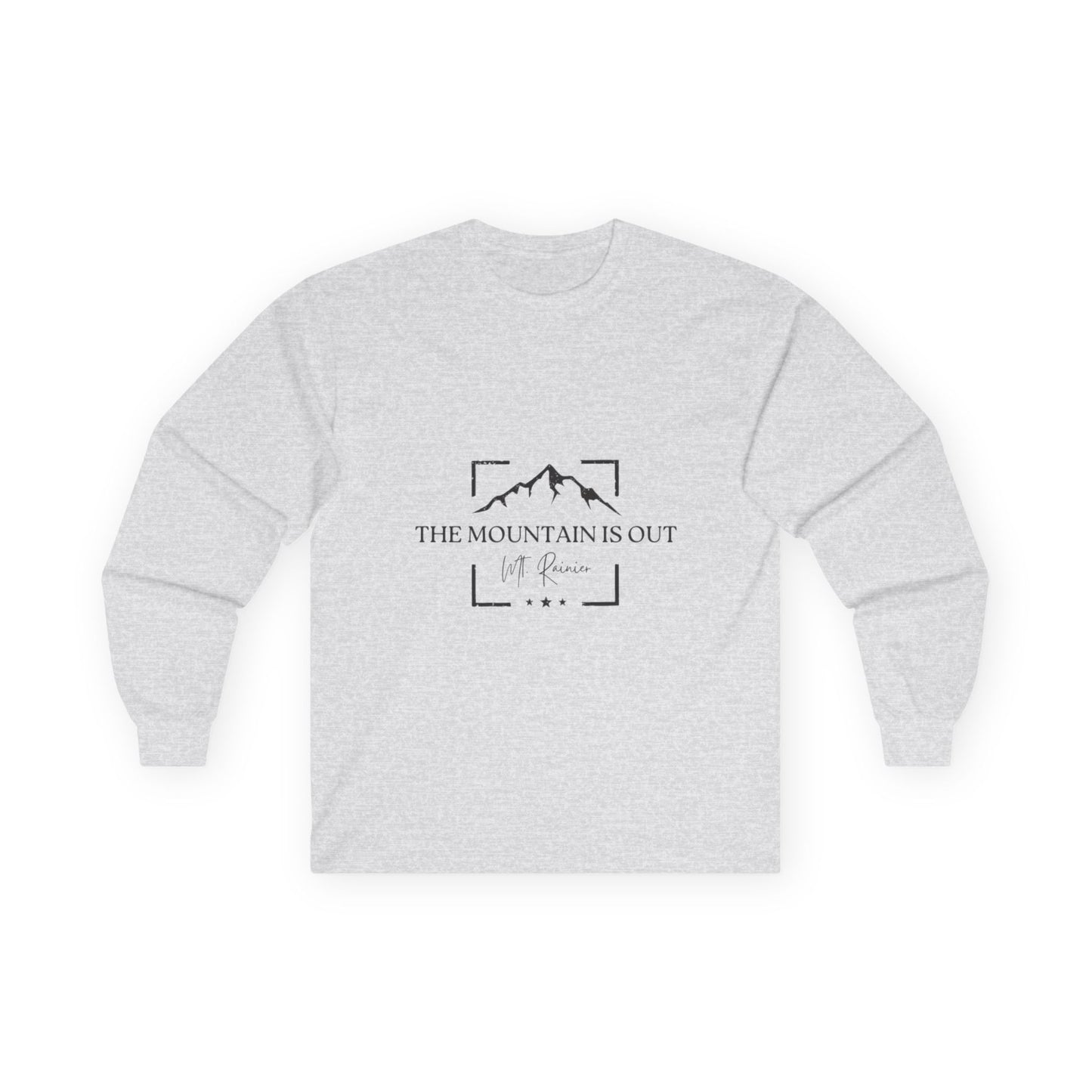 The Mountain is Out - Unisex Cotton Shirt