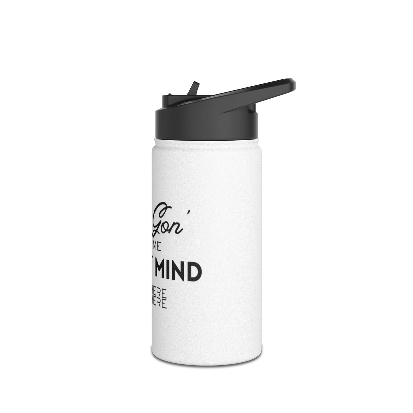 Stainless-steel Water Bottle - Funny Quote