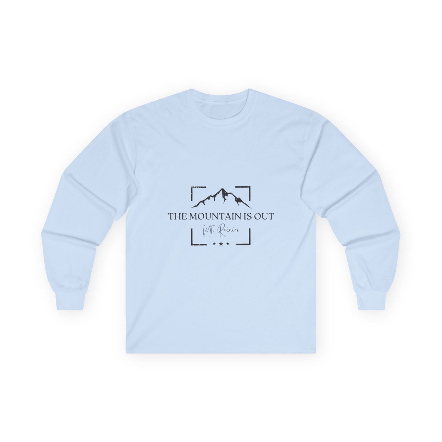 The Mountain is Out - Unisex Cotton Shirt