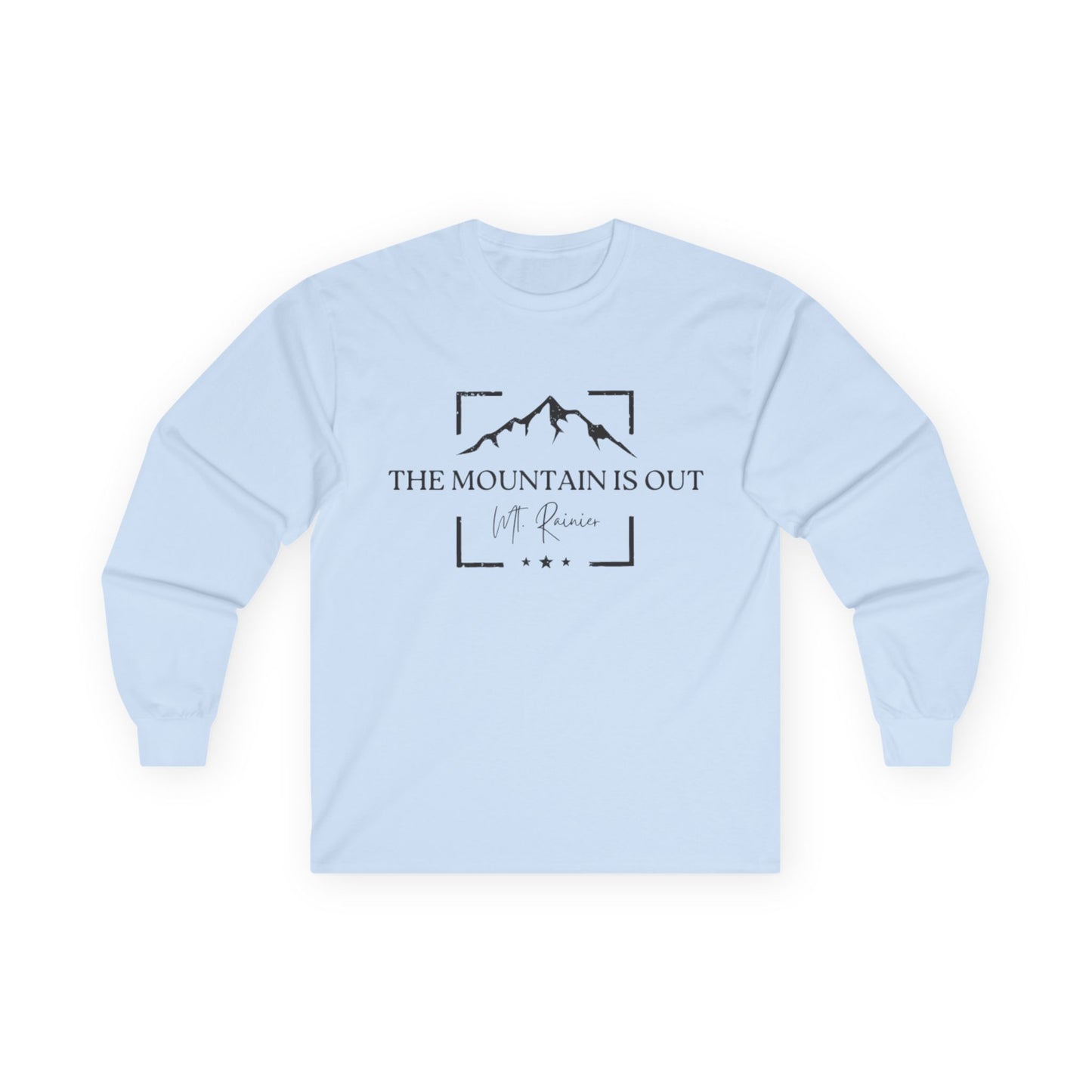 The Mountain is Out - Unisex Cotton Shirt